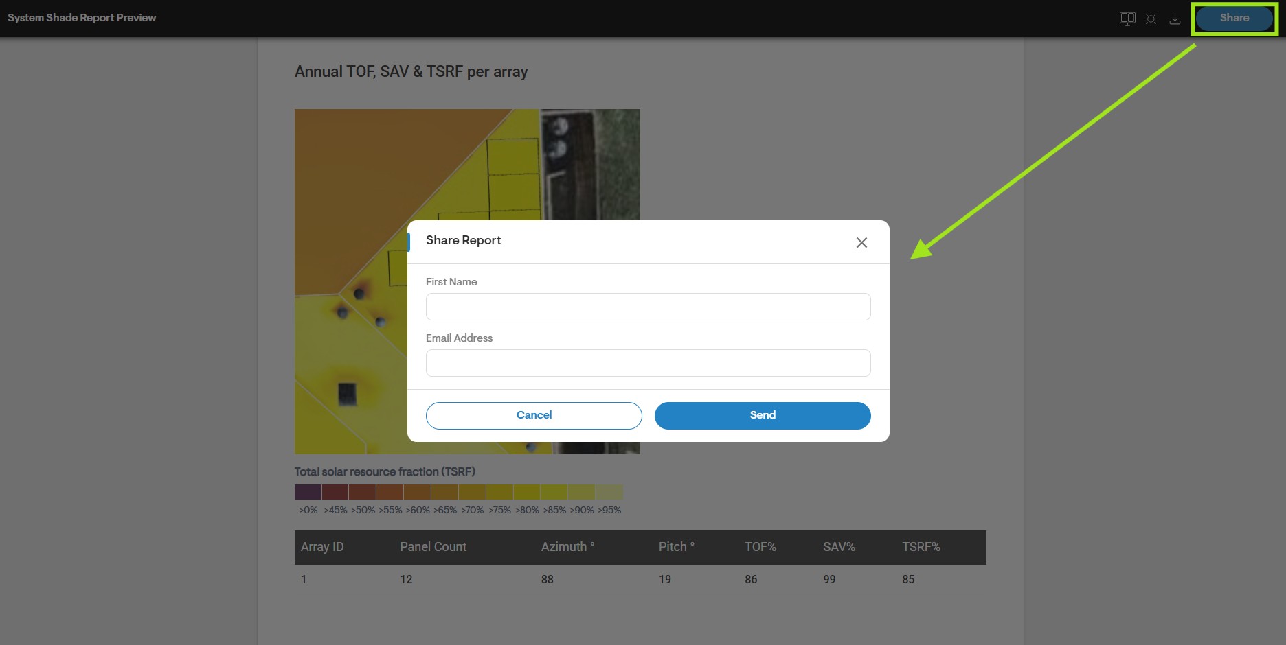 Shading Report.pdf Generate a Shade Report