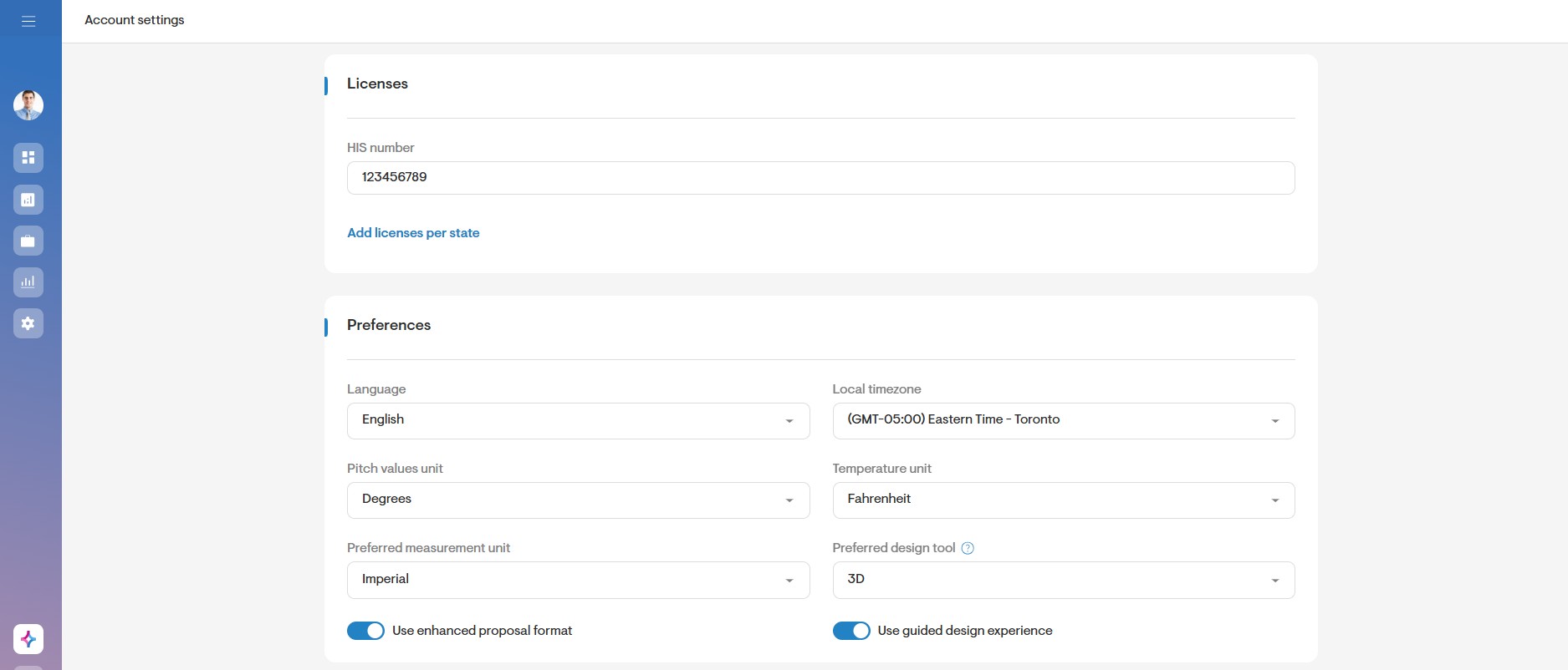 Guided Design Tool Experience
